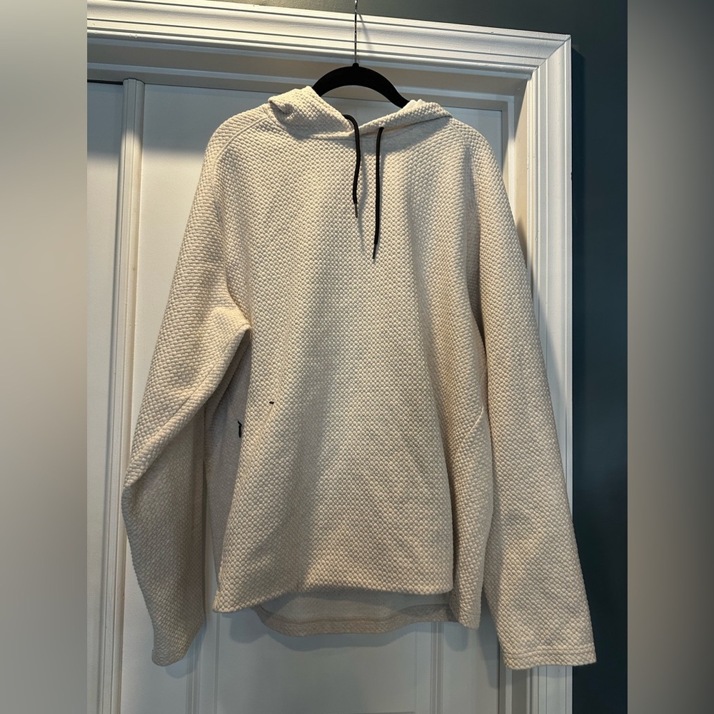 Men's Cream Old Navy Active Hooded Sweater